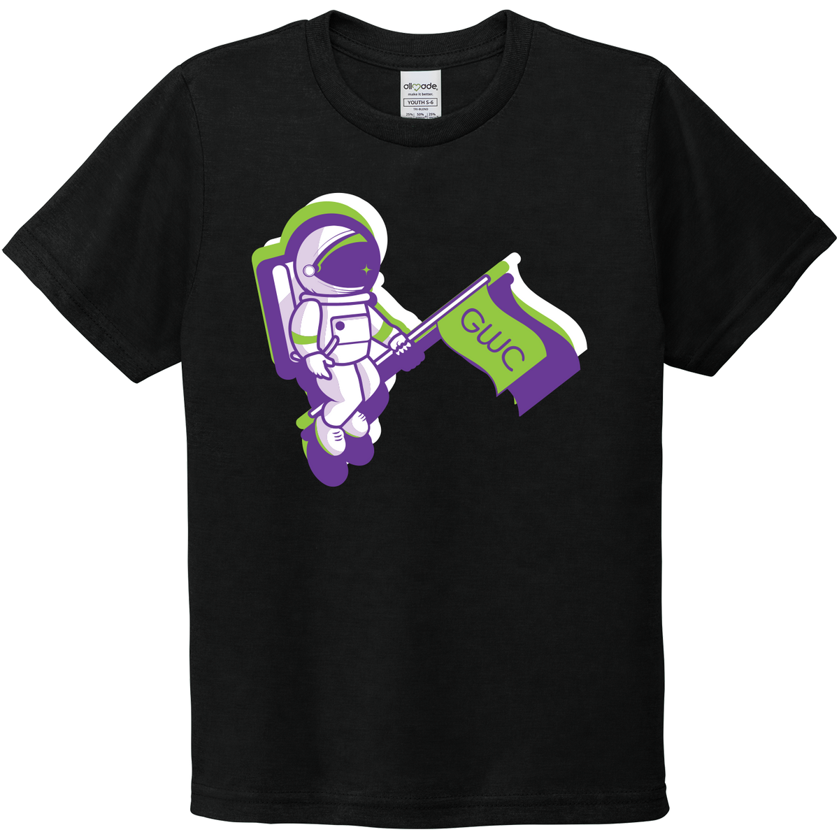 GWC STEM Academy Screen Printed AL207 Youth SS Tee