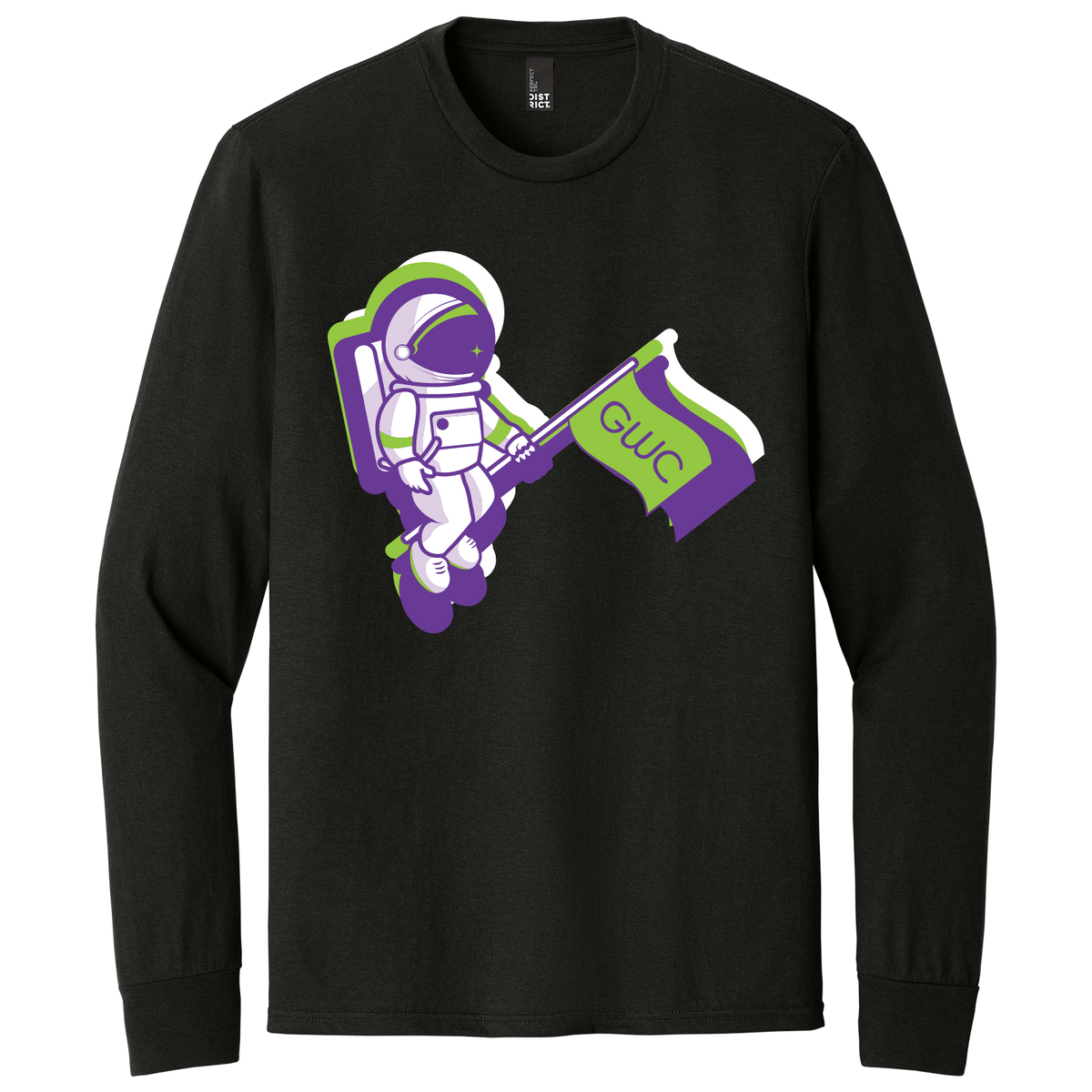 GWC STEM Academy Screen Printed DM132 Adult LS Tee
