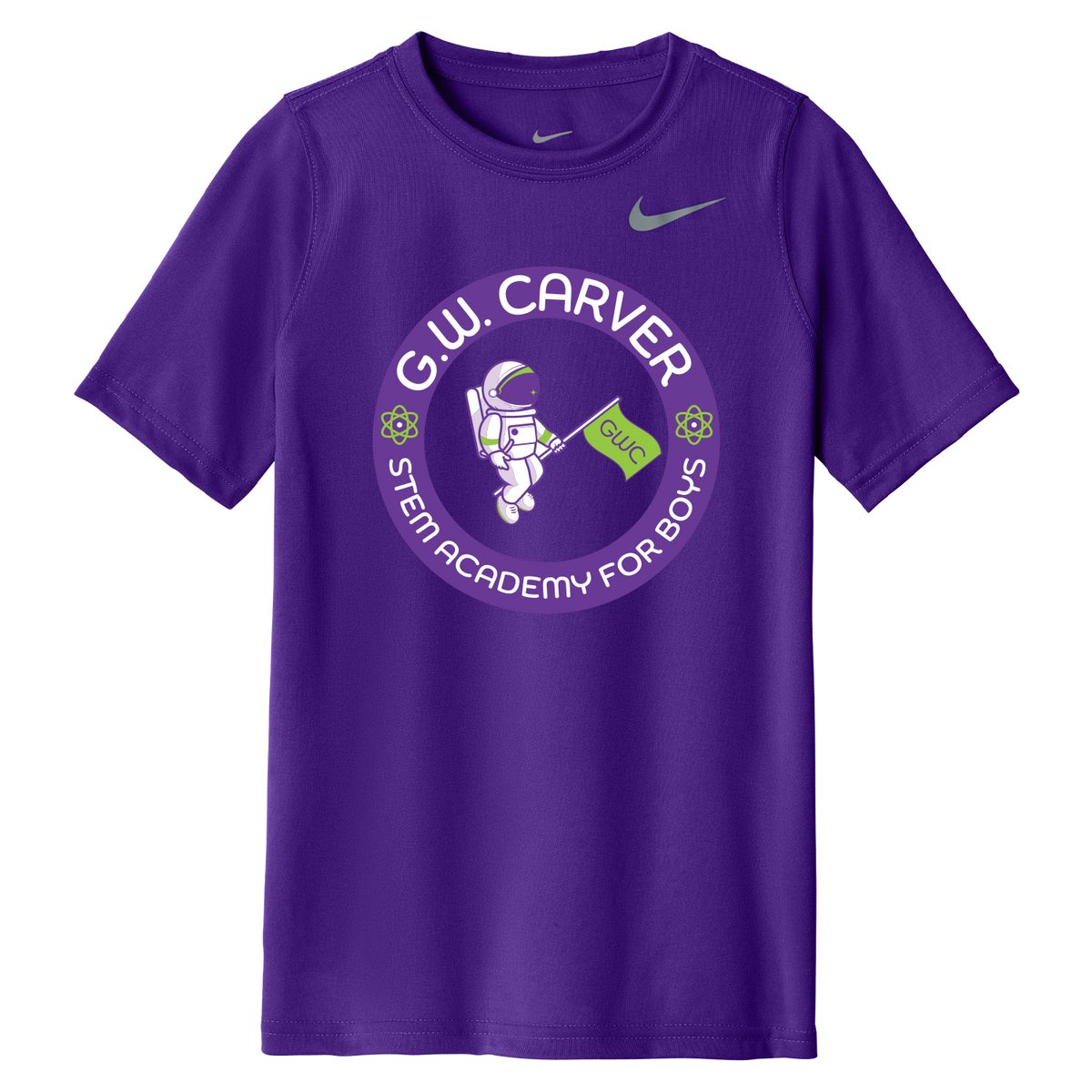 GWC STEM Academy Screen Printed DV7317 Youth Nike Team rLegend Tee
