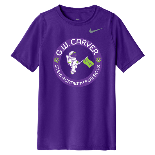 GWC STEM Academy Screen Printed DV7317 Youth Nike Team rLegend Tee