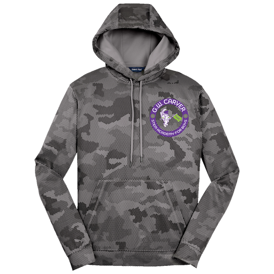 GWC STEM Academy Embroidered ST240 Adult Sport-Tek CamoHex Fleece Hoodie