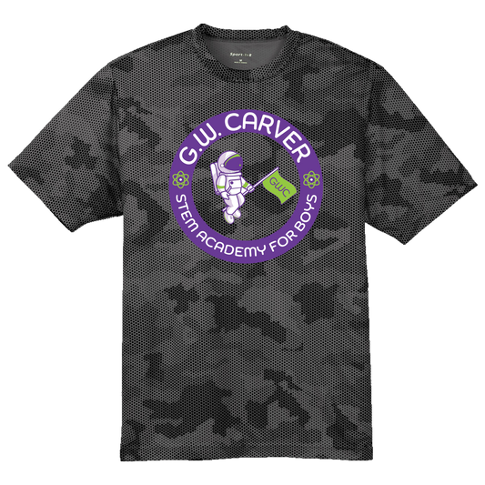GWC STEM Academy Screen Printed ST370 Adult Sport-Tek CamoHex Tee