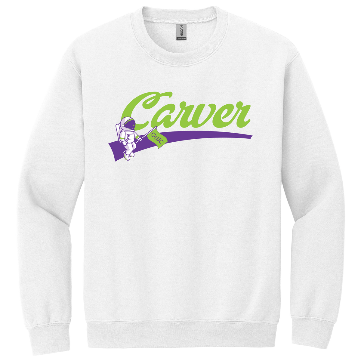GWC STEM Academy Screen Printed 18000 Adult Crewneck Sweatshirt