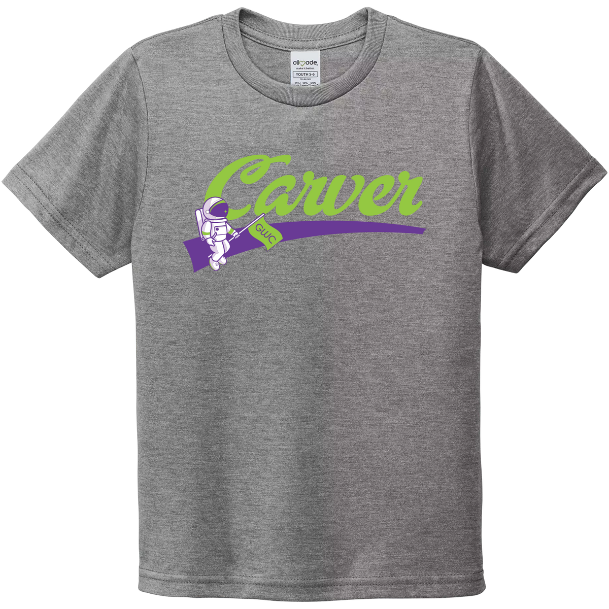 GWC STEM Academy Screen Printed AL207 Youth SS Tee
