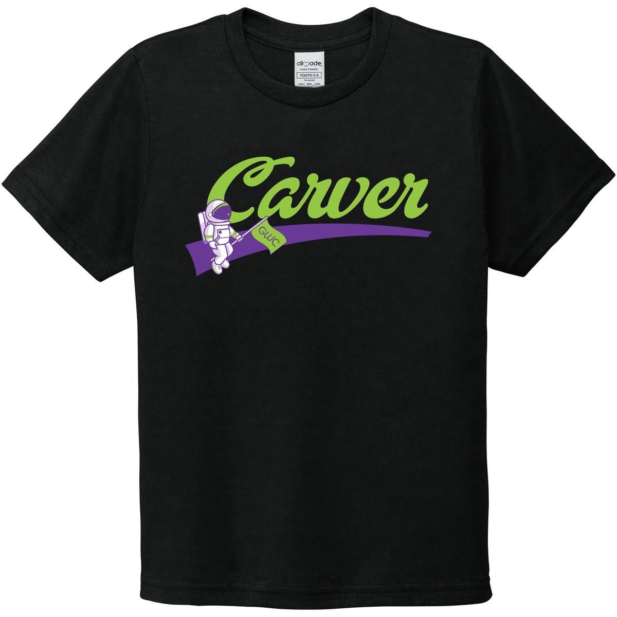 GWC STEM Academy Screen Printed AL207 Youth SS Tee