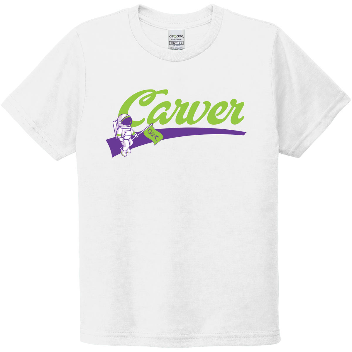 GWC STEM Academy Screen Printed AL207 Youth SS Tee