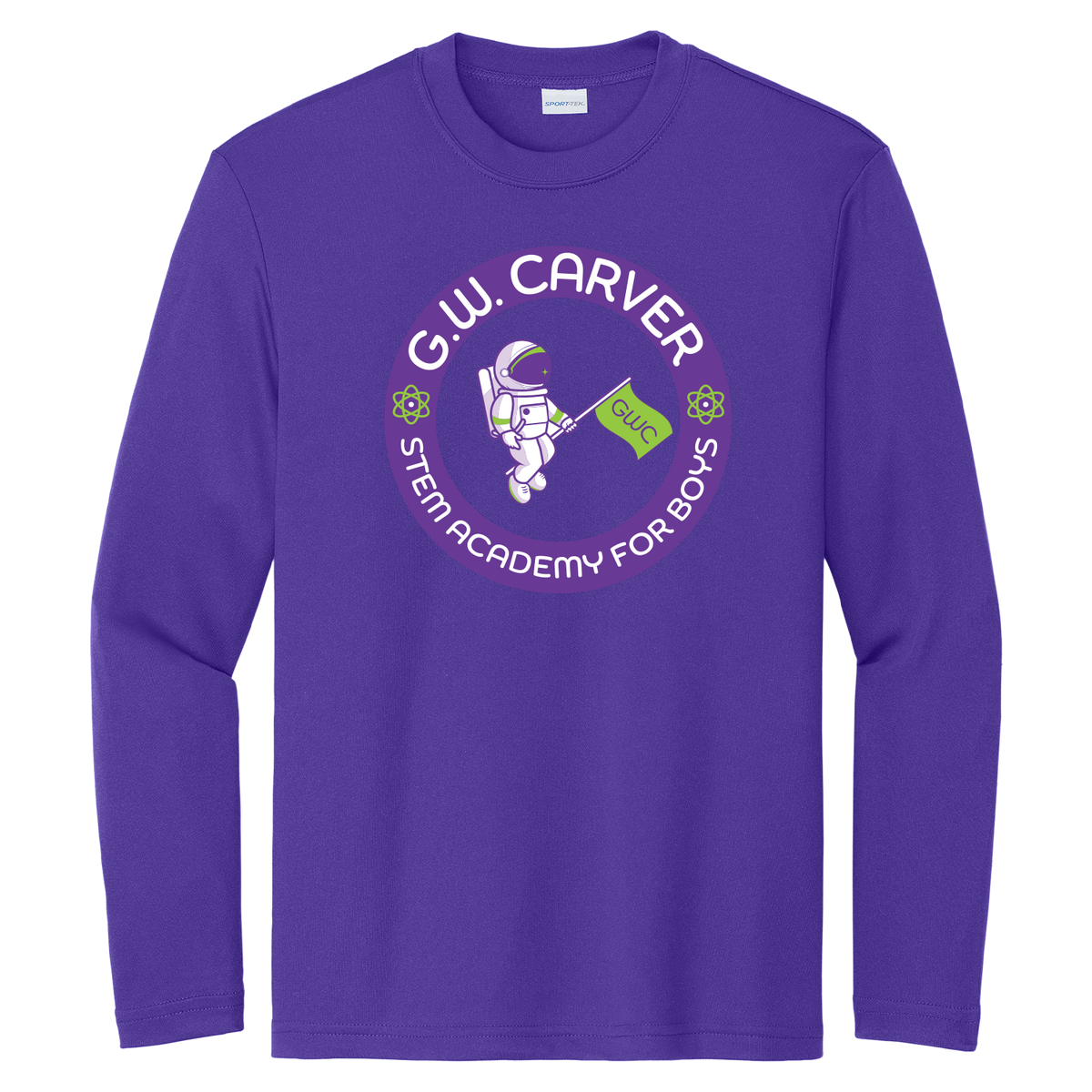 GWC STEM Academy Screen Printed YST350LS Youth L/S Tee