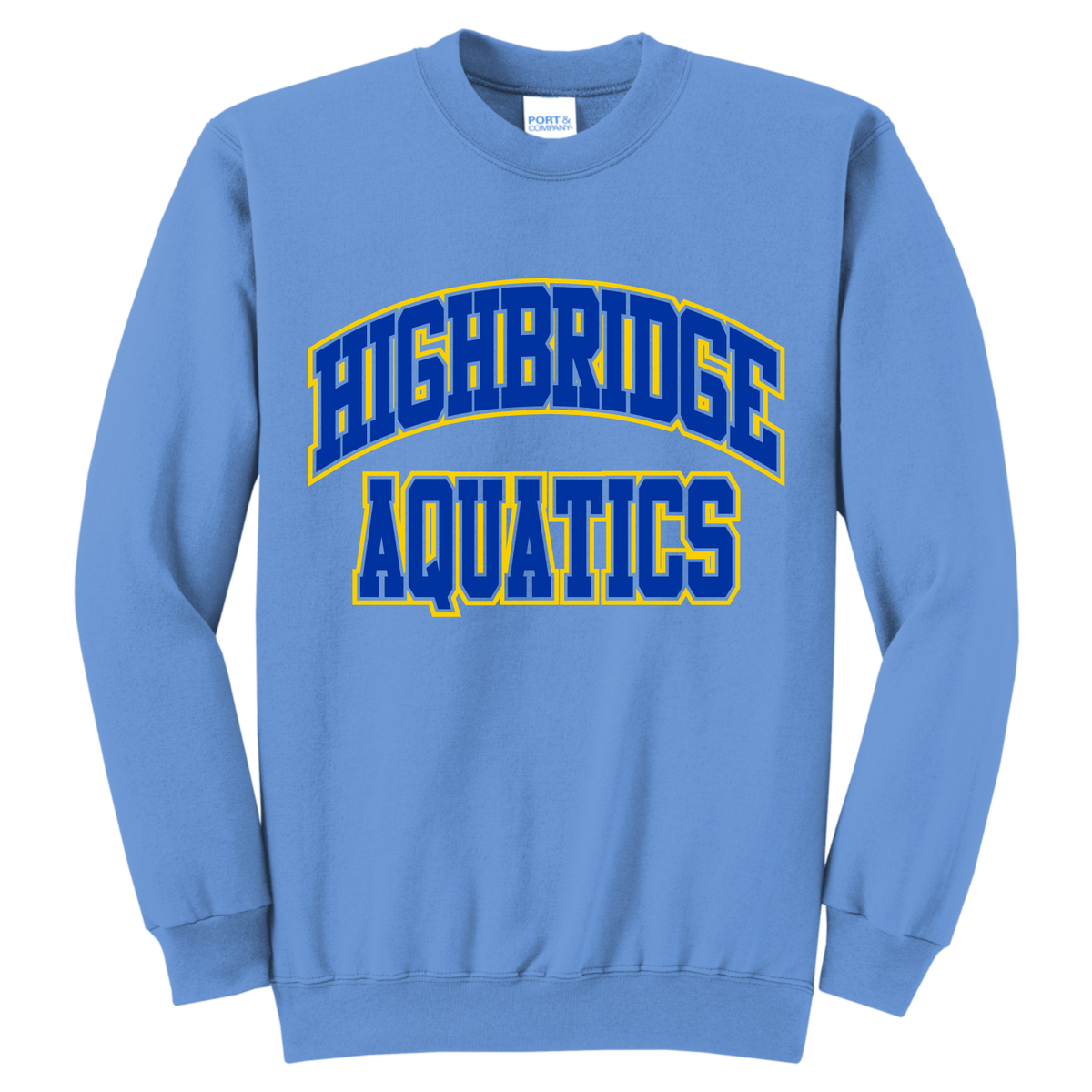 HBAQ PC78Y Port & Co Youth Crewneck Sweatshirt
