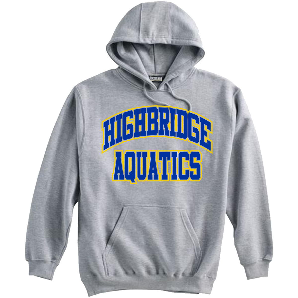 Highbridge Aquatics Screen Printed Pennant 10oz Hoodie