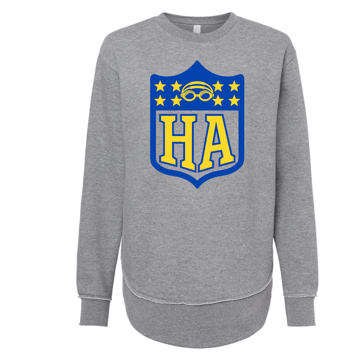 HBAQ 3525 Ladies Fleece Crewneck Sweatshirt