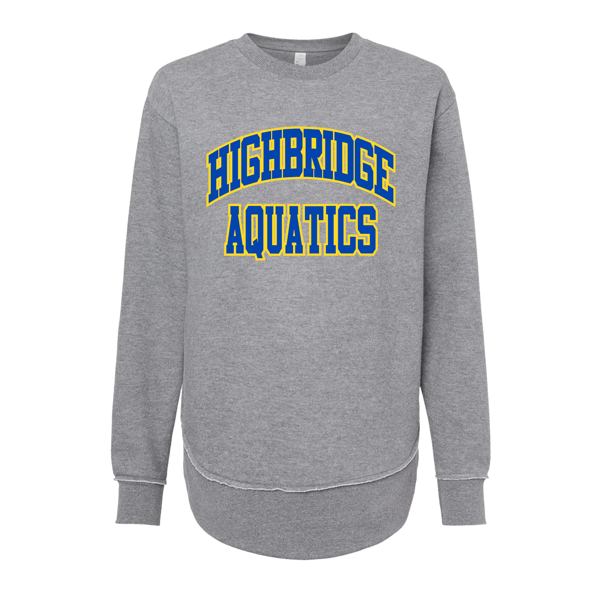 HBAQ 3525 Ladies Fleece Crewneck Sweatshirt
