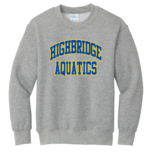 HBAQ PC78Y Port & Co Youth Crewneck Sweatshirt