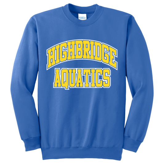 HBAQ PC78 Port & Co Adult Crewneck Sweatshirt