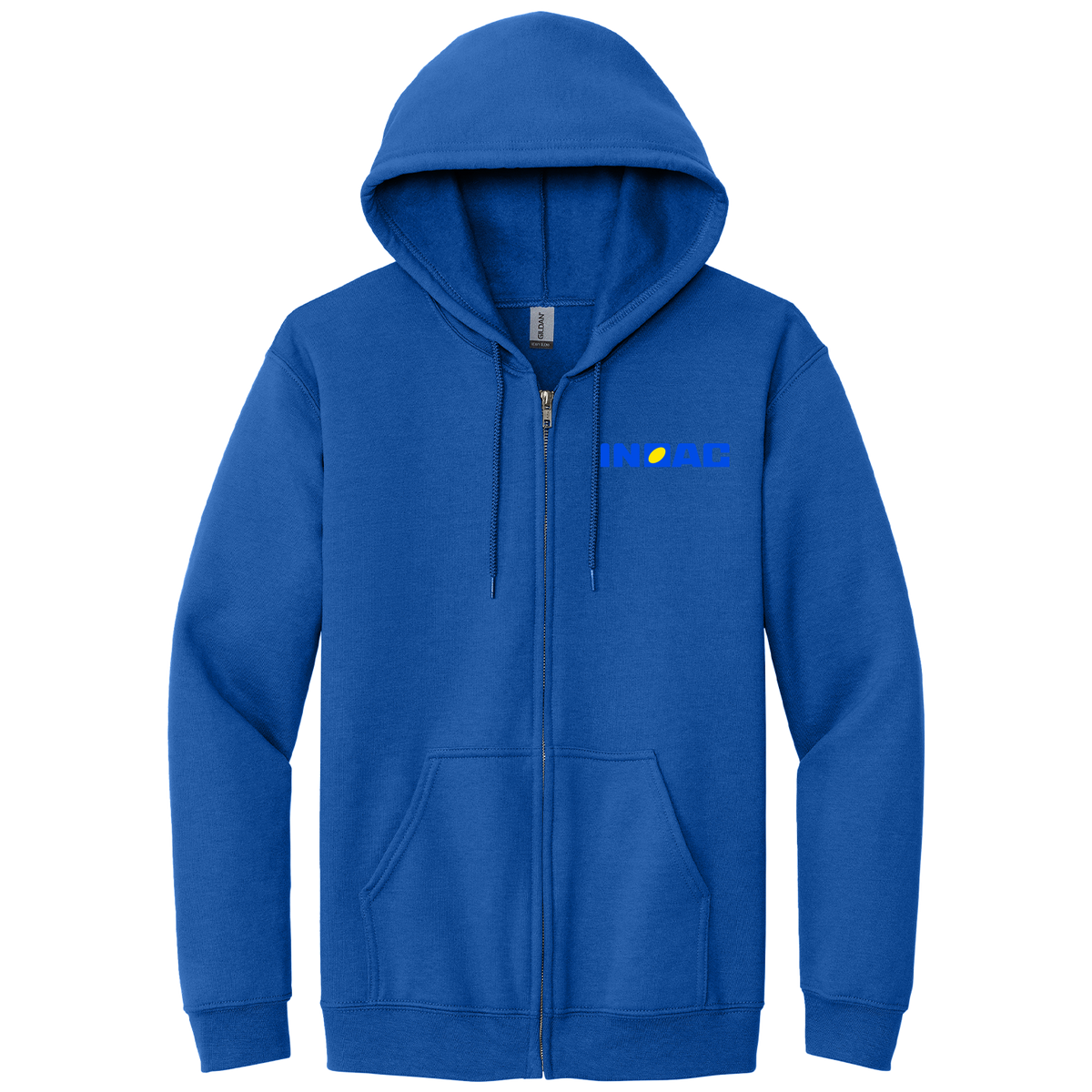 Inoac 18600 Gildan Full zip hooded sweatshirt