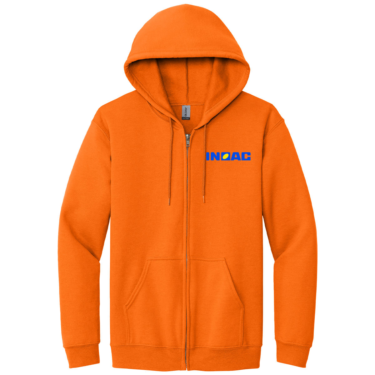 Inoac 18600 Gildan Full zip hooded sweatshirt