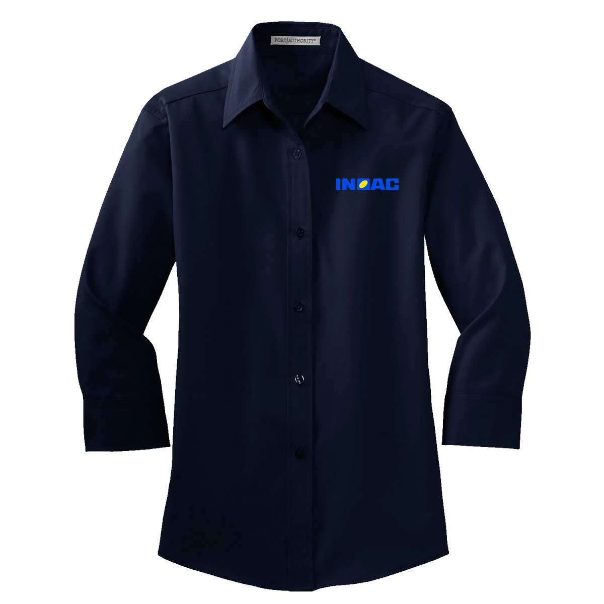 Inoac L612 Port Authority Ladies 3/4 sleeve easy care shirt