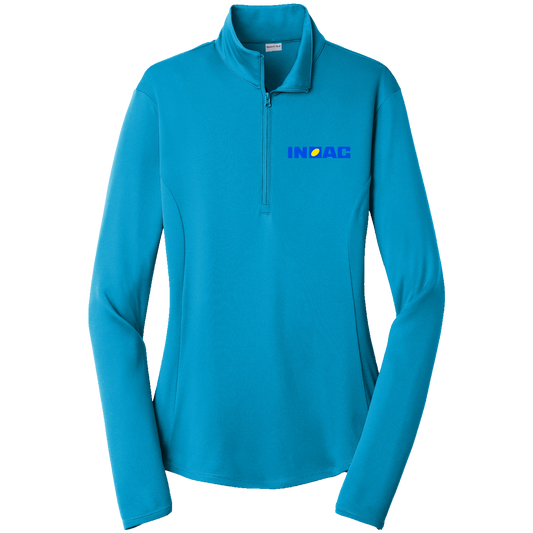Inoac LST357 Sportek Ladies 1/4 zip pullover