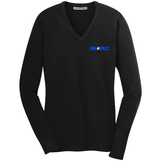 Inoac LSW2850 Port Authority Ladies vneck sweater