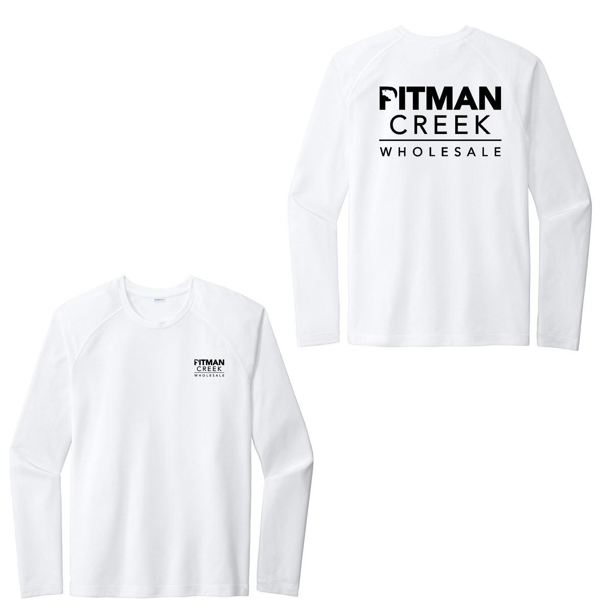 Pitman Creek Tri-Blend Wicking Long Sleeve Raglan Tee