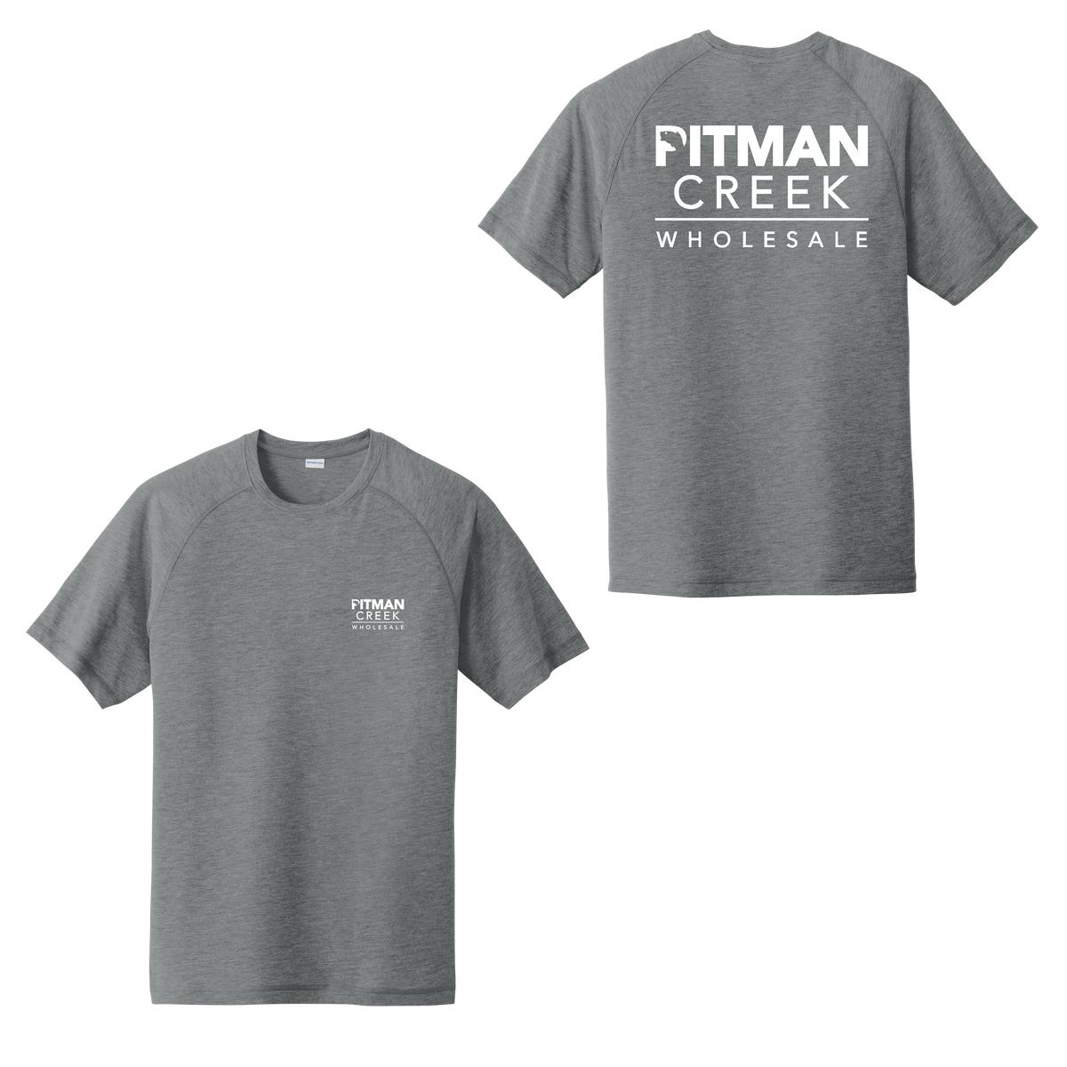 Pitman Creek Tri-Blend Wicking Raglan Tee