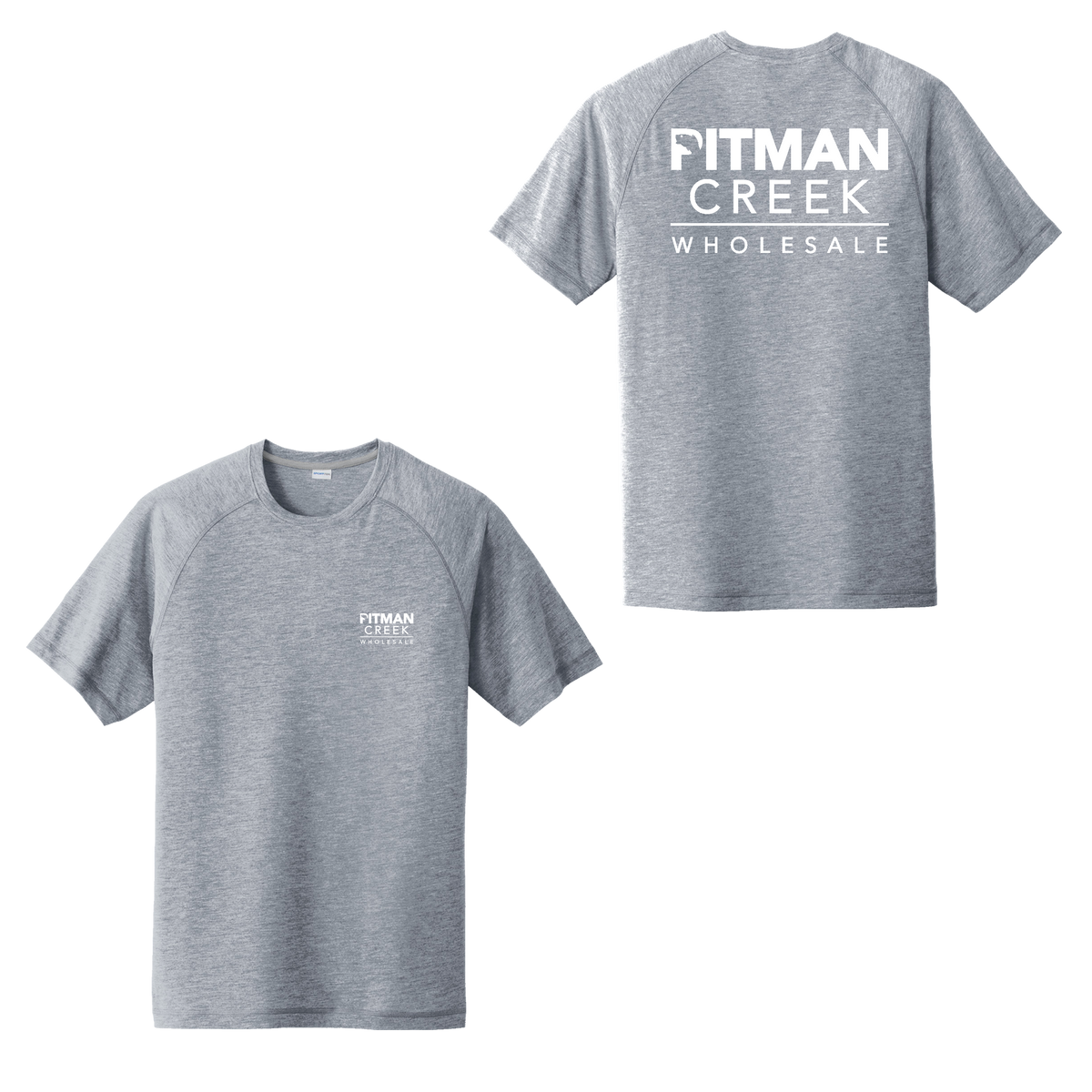 Pitman Creek Tri-Blend Wicking Raglan Tee