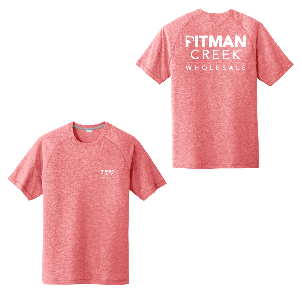 Pitman Creek Tri-Blend Wicking Raglan Tee