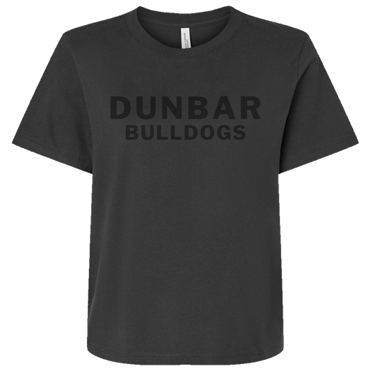PLD Swim 6110 Ladies Crop Tee - Blackout Logo