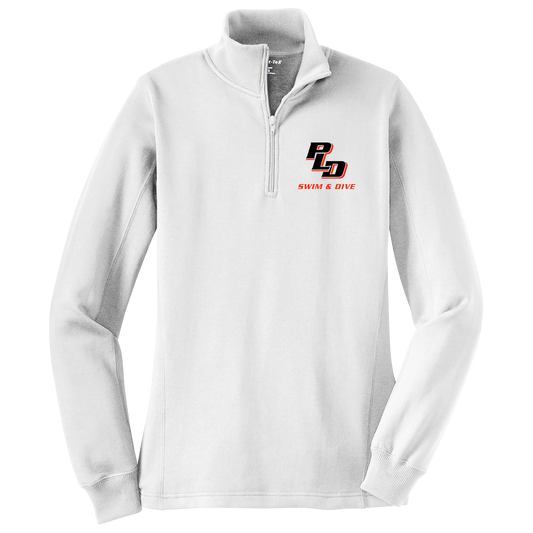 PLD Swim LST253 Ladies 1/4 Zip Sweatshirt
