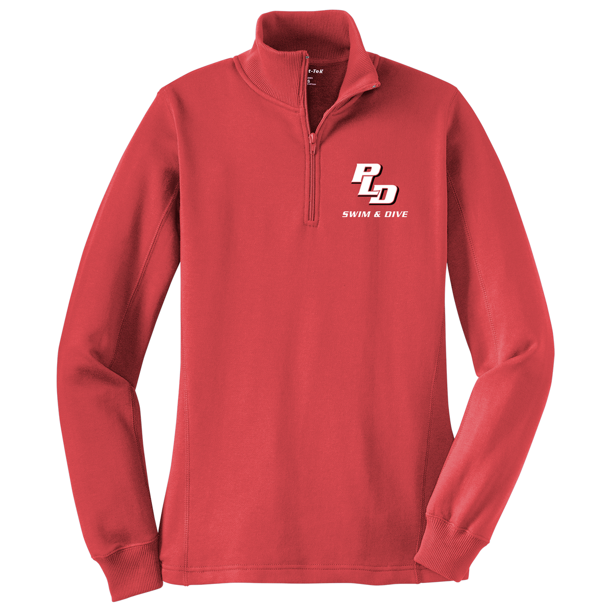 PLD Swim LST253 Ladies 1/4 Zip Sweatshirt