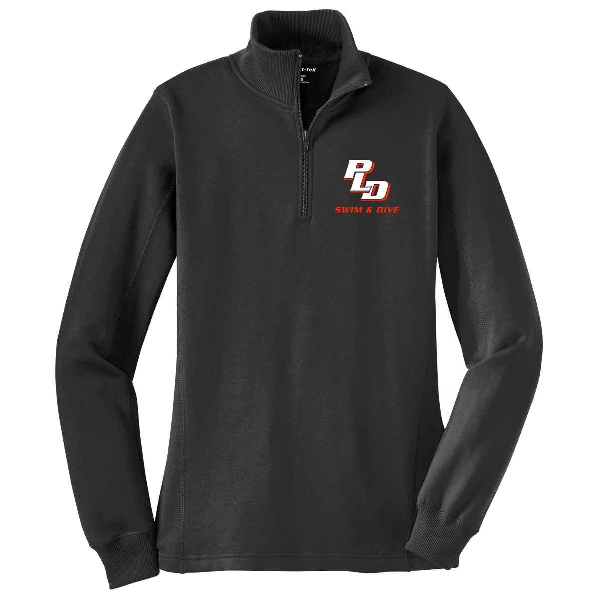 PLD Swim LST253 Ladies 1/4 Zip Sweatshirt