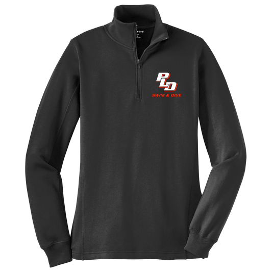 PLD Swim LST253 Ladies 1/4 Zip Sweatshirt