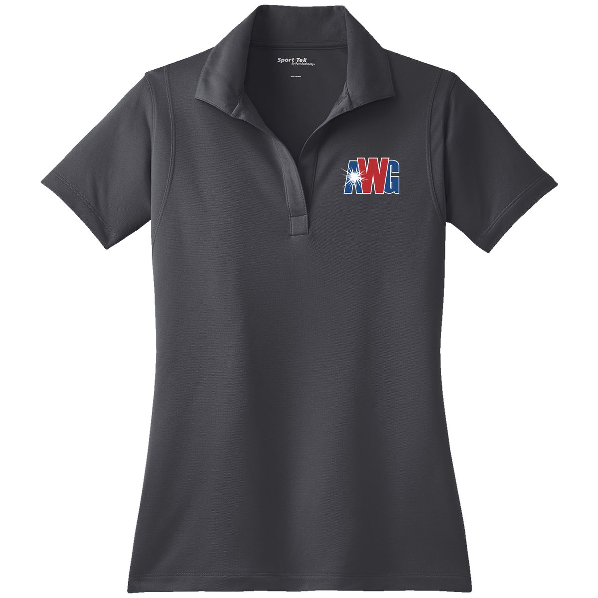 AWG LST650 Sportek Ladies Short Sleeve Dry Fit Polo
