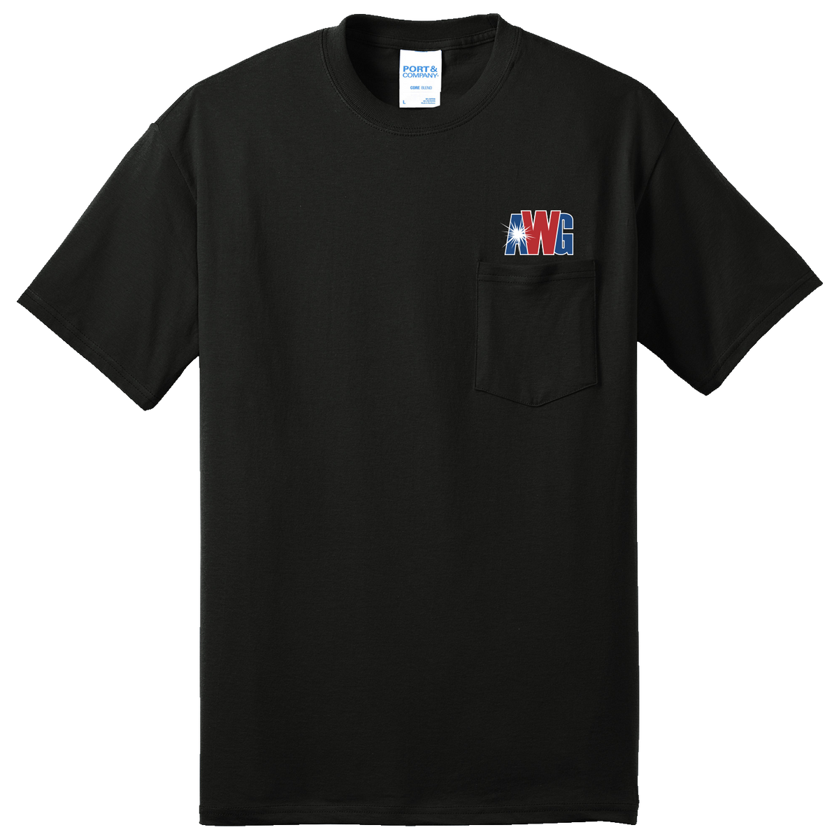 AWG PC55PT Tall Pocket Tee