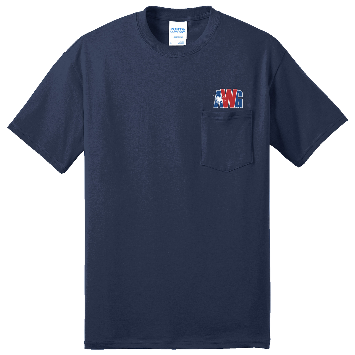 AWG PC55PT Tall Pocket Tee