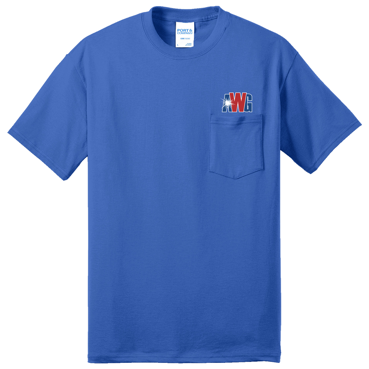 AWG PC55PT Tall Pocket Tee