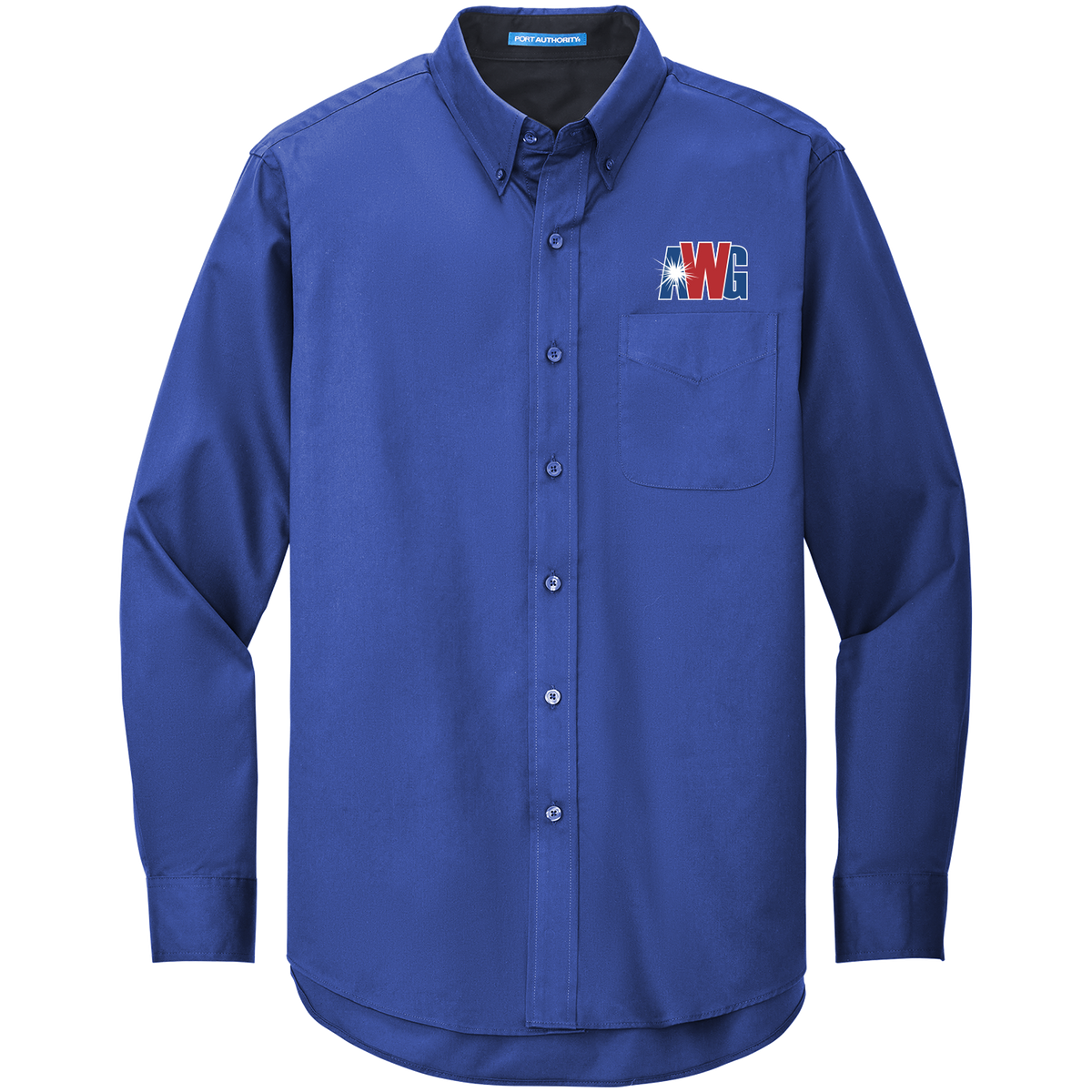 AWG S608 Port Authority long sleeve easy care shirt
