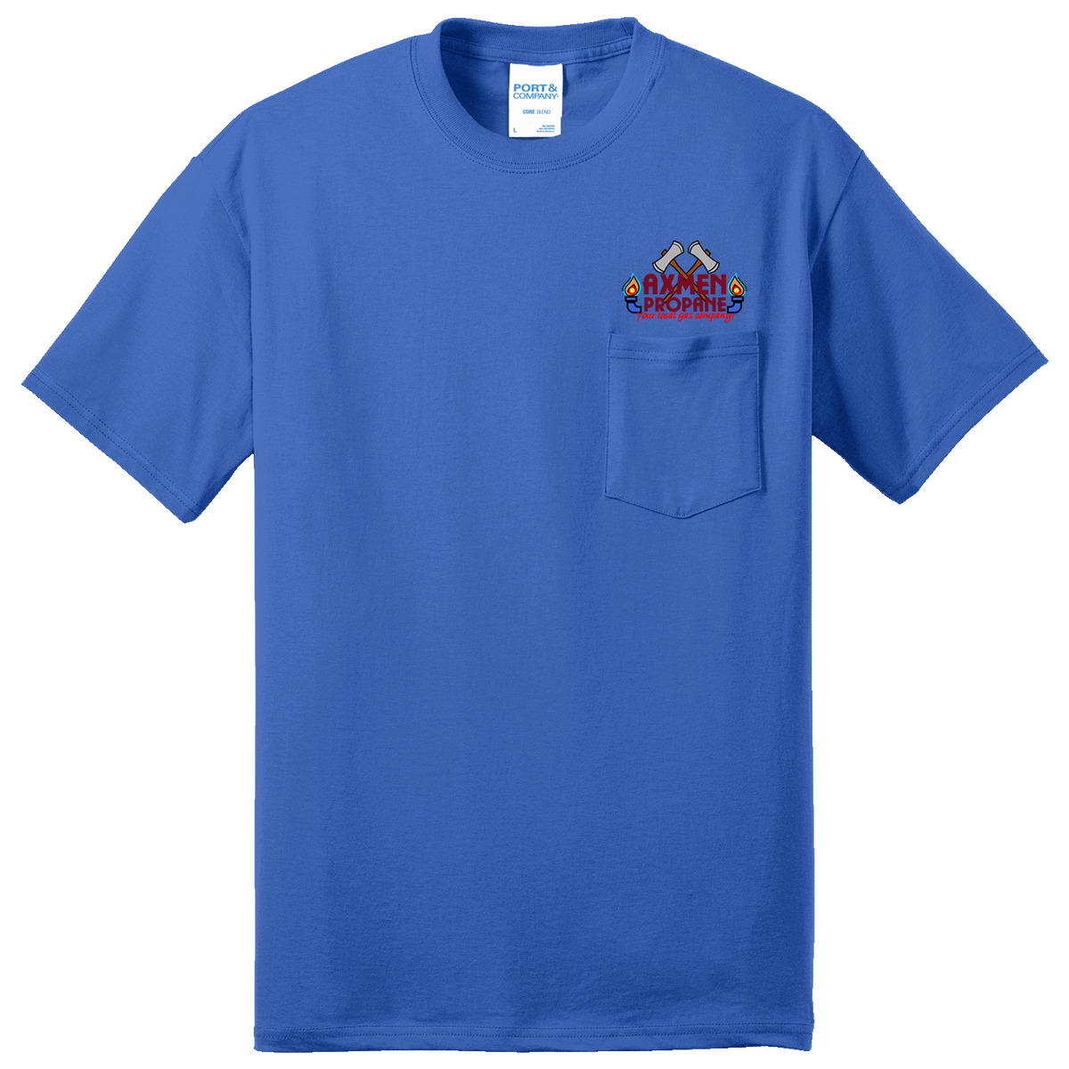 AxMen PC55PT Tall Pocket Tee