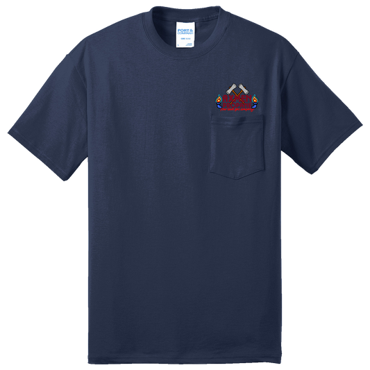 AxMen 2300 Gildan short sleeve pocket tee