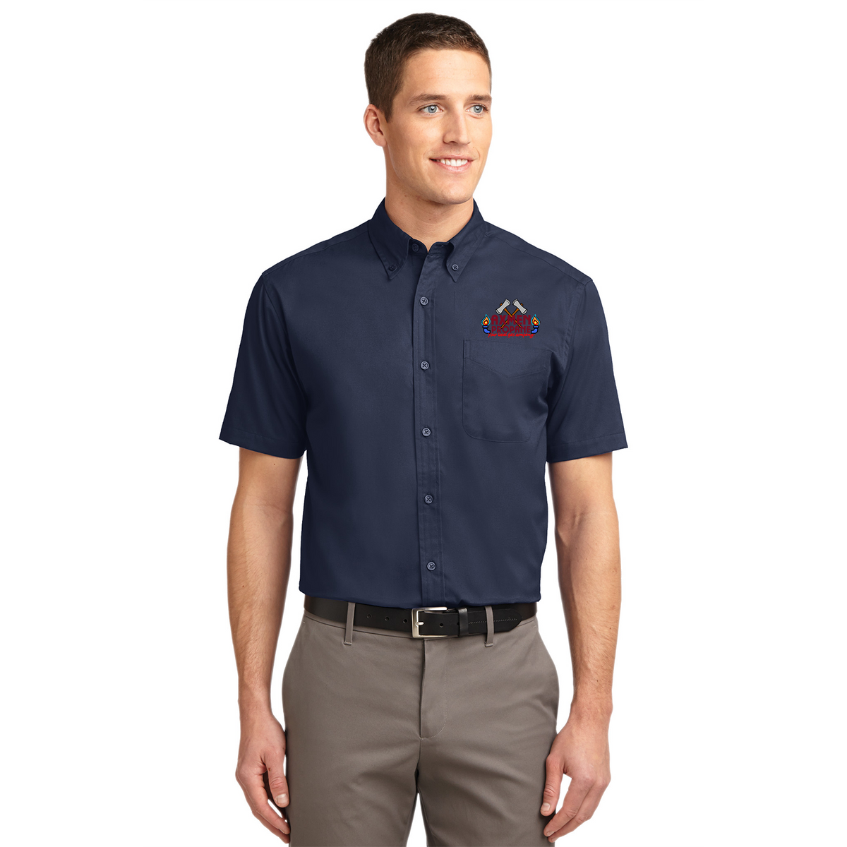 AxMen TLS508 Port Authority Tall Short Sleeve Easy Care Shirt