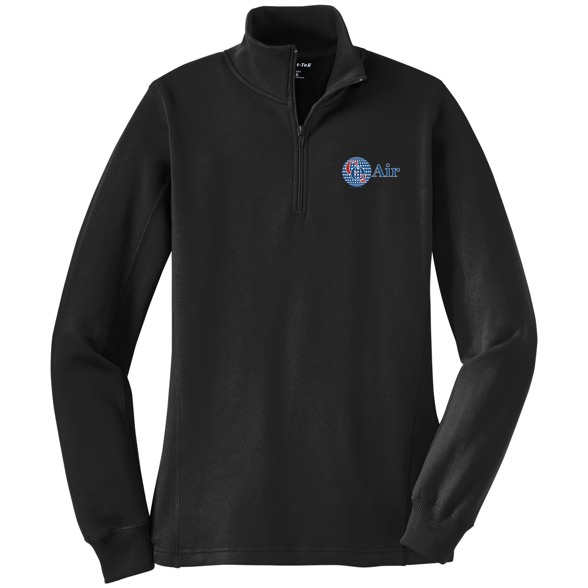 CO2 LST253 Sportek Ladies 1/4 Zip Sweatshirt
