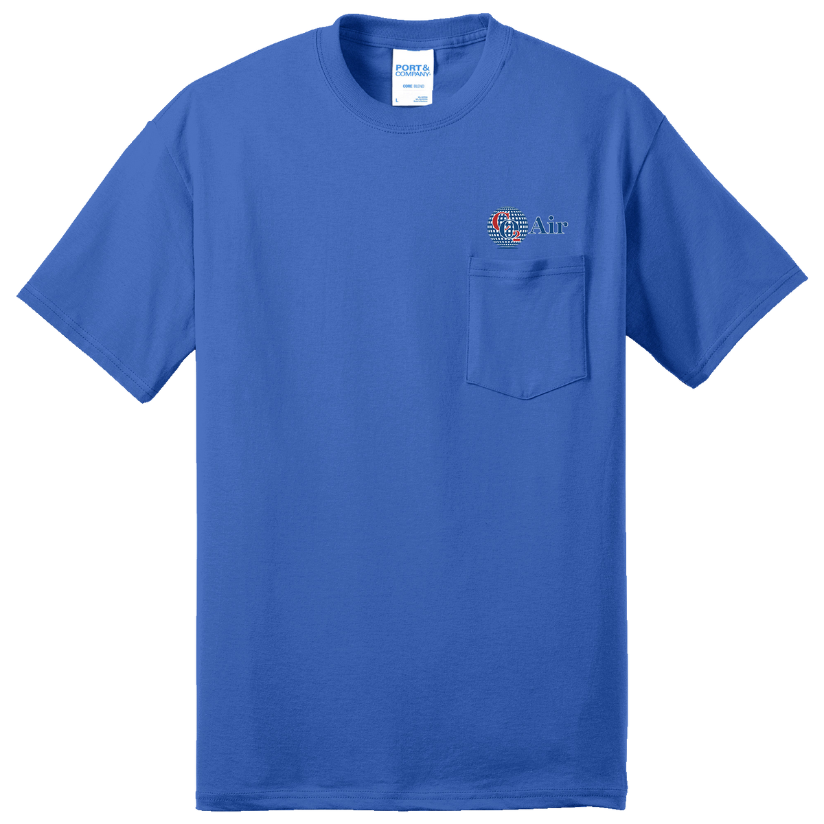 CO2 2300 Gildan short sleeve pocket tee