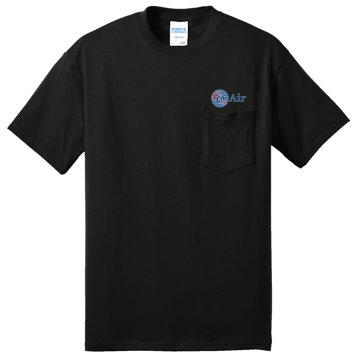 CO2 2300 Gildan short sleeve pocket tee