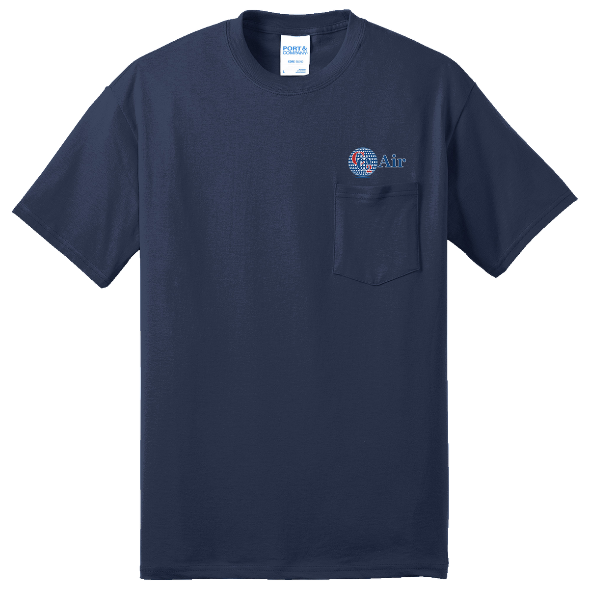 CO2 2300 Gildan short sleeve pocket tee