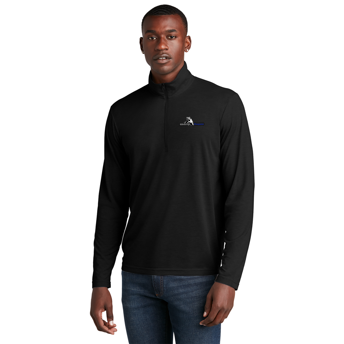 Silvertip Propane ST407 Sportek 1/4 zip Triblend pullover