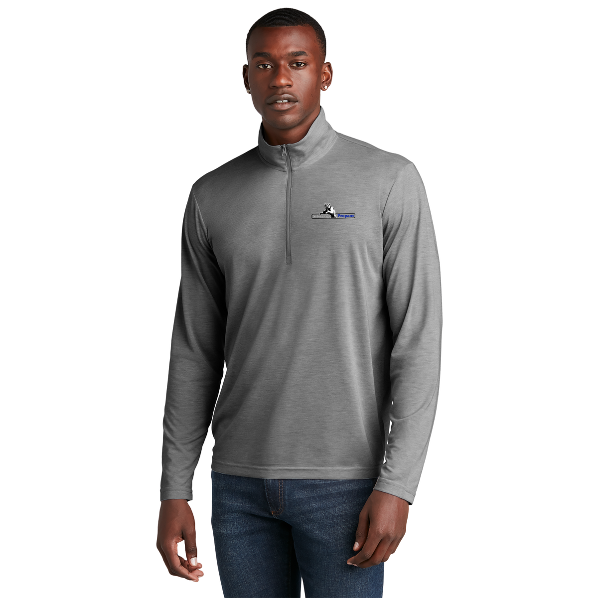 Silvertip Propane ST407 Sportek 1/4 zip Triblend pullover