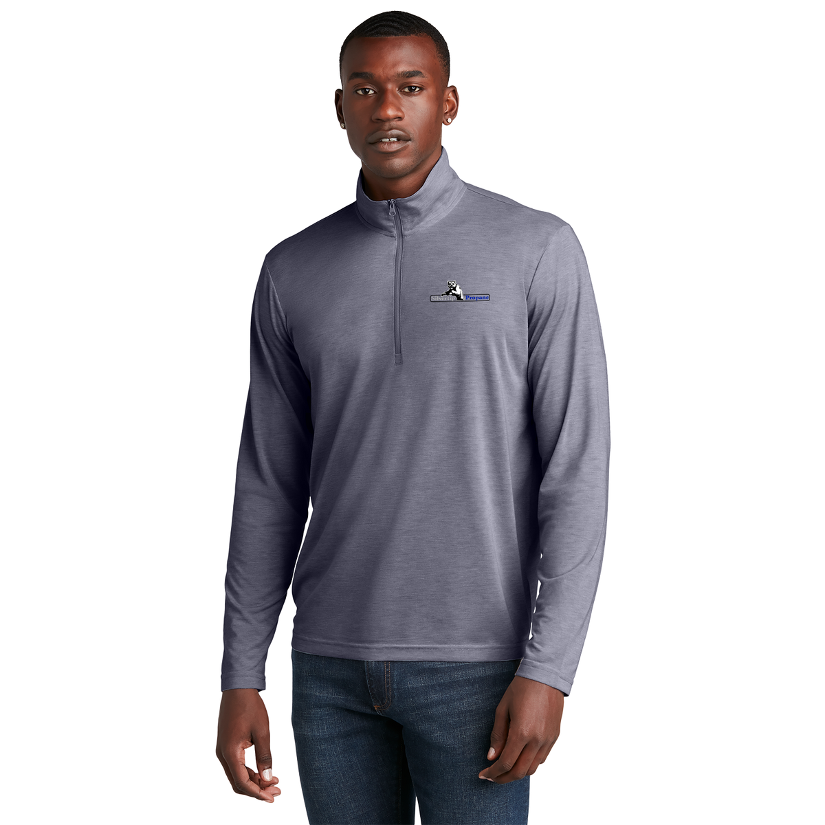 Silvertip Propane ST407 Sportek 1/4 zip Triblend pullover
