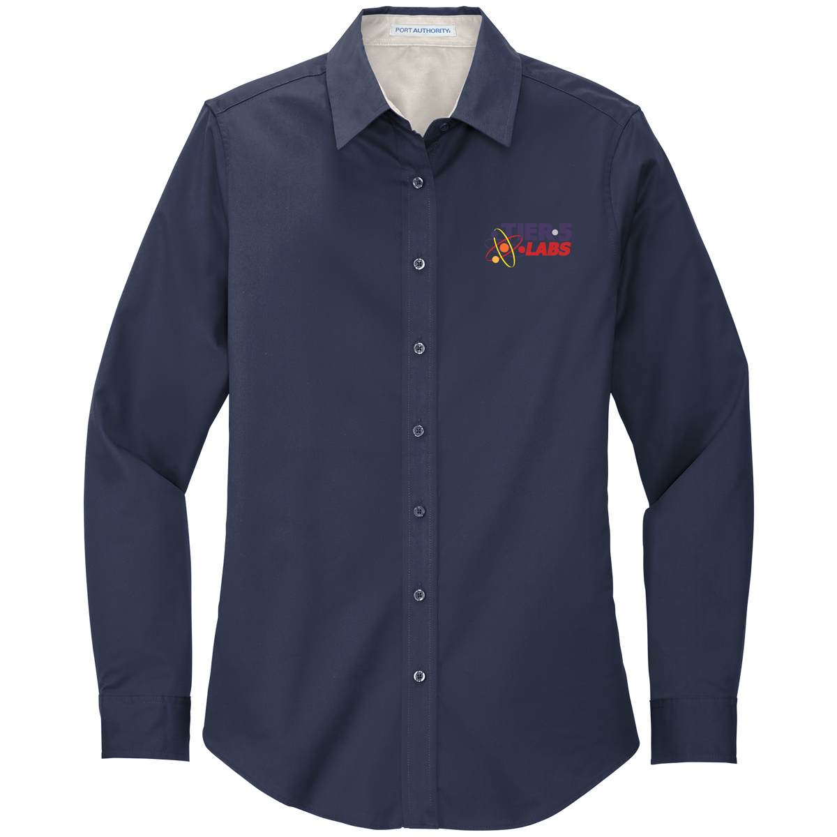 Tier 5 Labs L608 Port Authority Ladies long sleeve easy care shirt