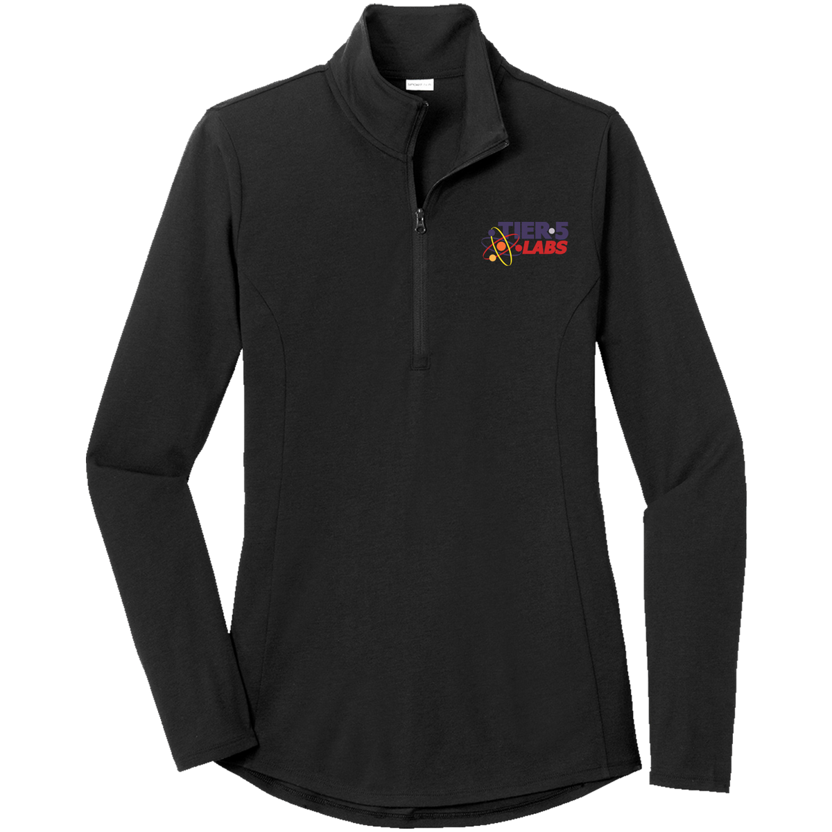Tier 5 Labs LST407 Sportek Ladies 1/4 zip Triblend pullover