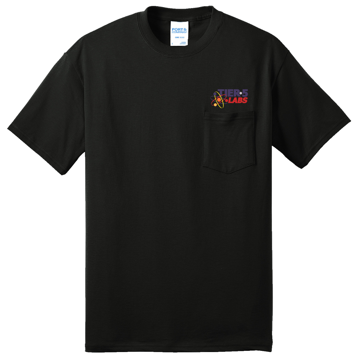 Tier 5 Labs PC55PT Tall Pocket Tee