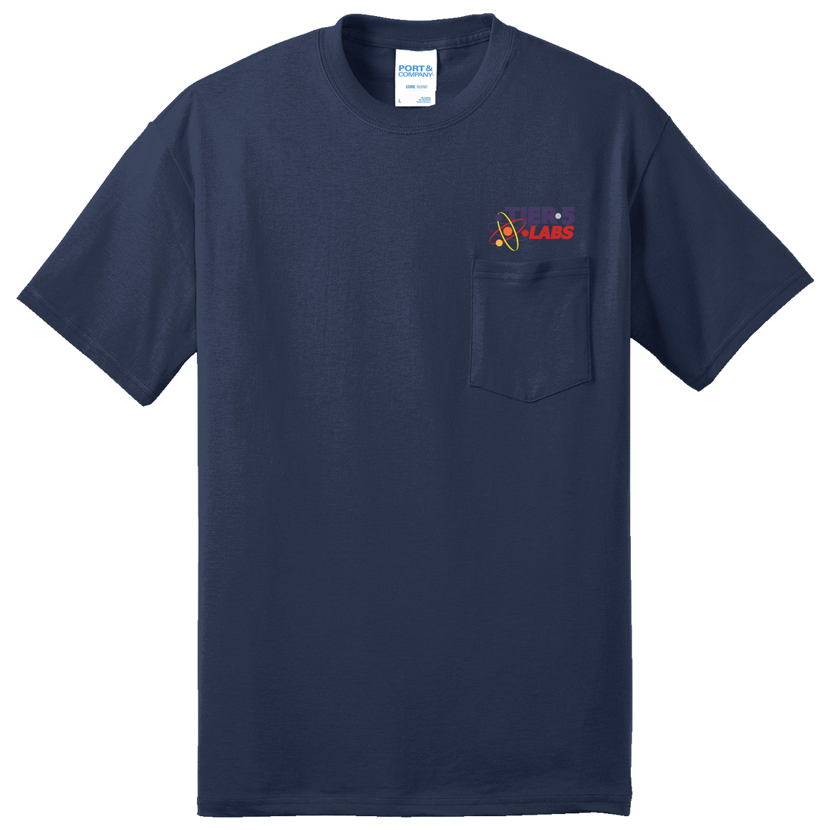 Tier 5 Labs PC55PT Tall Pocket Tee